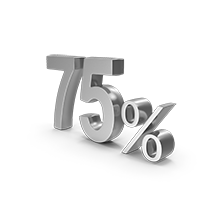 Weekly progress 75%